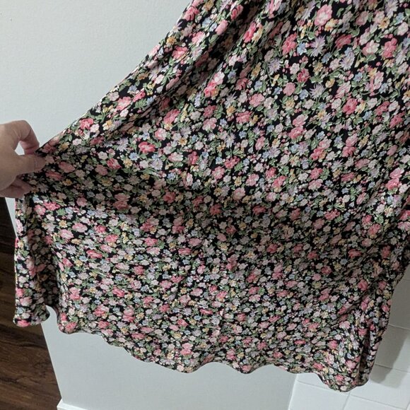 Vintage Angie Floarl Spaghetti Strap Sundress Size Small - Picture 3 of 7